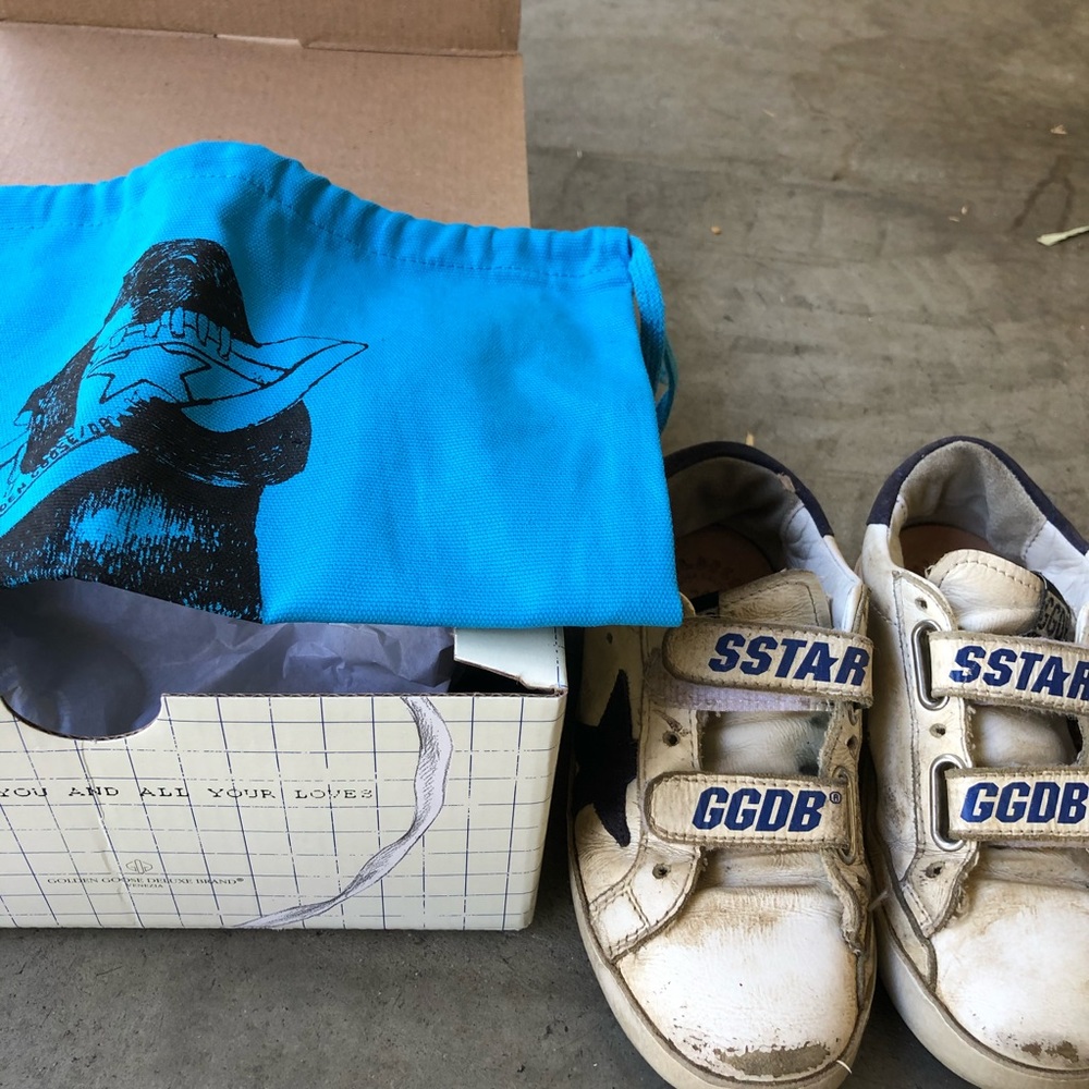 Golden goose kids size 26 sneakers